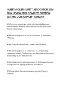 ALBERTA BOILERS SAFETY ASSOCIATION 2026&NewLine;FINAL REVIEW PACK COMPLETE QUESTION&NewLine;SET AND CORE CONCEPT SUMMARY