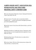 ALBERTA BOILERS SAFETY ASSOCIATION 2026&NewLine;REVISION NOTES AND STRUCTURED&NewLine;INDUSTRIAL SAFETY OVERVIEW GUIDE