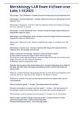 Microbiology Lab Exam 1 Practice Questions Answers Labs 1 to 10 Study Guide PDF Download&NewLine;&NewLine;
