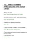 AMCA EKG EXAM SCRIPT 2026&NewLine;COMPLETE QUESTIONS AND CORRECT&NewLine;ANSWERS