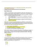 NUR 643E MIDTERM EXAM ACTUAL &vert; QUESTIONS AND ANSWERS &vert; 2026 UPDATED &vert; WITH COMPLETE SOLUTIONS&period;