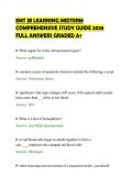 EMT JB LEARNING MIDTERM&NewLine;COMPREHENSIVE STUDY GUIDE 2026&NewLine;FULL ANSWERS GRADED A&plus;