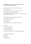 Health Education &ndash; Final Exam&comma; Health Promotion and Behavioral Health Course&comma; Comprehensive Study Guide and Review Material