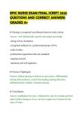 EPIC NURSE EXAM FINAL SCRIPT 2026&NewLine;QUESTIONS AND CORRECT ANSWERS&NewLine;GRADED A&plus;