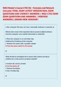 WGU C702 OA FINAL EXAM
