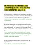 FES PRACTICE SOLUTION TEST 2026&NewLine;ACCURATE QUESTIONS AND ANSWERS&NewLine;COMPLETE REVIEW GRADED A&plus;