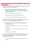 Ohio Pharmacy Technician Exam Study Guide Latest Update 2026 &NewLine;&vert; Pass Exam Prep