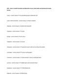 HPE &ndash; Exam 3&comma; Health Promotion and Education Course&comma; Study Guide and Advanced Concepts Review
