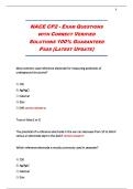 NACE CP2 Exam Prep&colon; Cathodic Protection Technician - Verified Questions & Solutions 2026&sol;2027