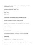 HPEB 502 &ndash; Final Exam&comma; Health Promotion and Behavioral Health Course&comma; Comprehensive Study Guide and Final Review