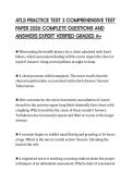 ATLS PRACTICE TEST 3 COMPREHENSIVE TEST&NewLine;PAPER 2026 COMPLETE QUESTIONS AND&NewLine;ANSWERS EXPERT VERIFIED GRADED A&plus;