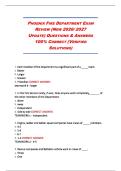Phoenix Fire Department Exam Prep&colon; 2026&sol;2027 Comprehensive Review