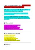 C963 American Politics Study Guide &vert; WGU Exam Prep&NewLine;Description&colon; Focused study guide for WGU C963 American Politics course and exam&period;&NewLine;Keywords&colon; C963&comma; WGU&comma; American politics&comma; study guide