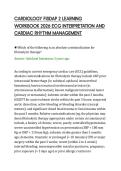 CARDIOLOGY FISDAP 2 LEARNING&NewLine;WORKBOOK 2026 ECG INTERPRETATION AND&NewLine;CARDIAC RHYTHM MANAGEMENT&NewLine;