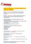 NSG 3100 Nutrition&colon; Comprehensive Exam Prep & Practice Questions &lpar;2026&sol;2027 Verified Solutions&rpar;&NewLine;