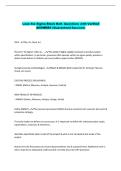 Lean Six Sigma Black Belt- Questions with Verified &NewLine;ANSWERS &lpar;Guaranteed Success&rpar; 