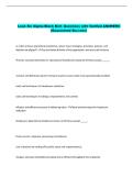 Lean Six Sigma Black Belt- Questions with Verified ANSWERS &NewLine;&lpar;Guaranteed Success&rpar; 