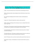 Lean Six Sigma Black Belt Exam Practice Test Overview- &NewLine;Questions with Verified ANSWERS &lpar;Guaranteed Success&rpar;