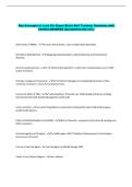 Key Concepts in Lean Six Sigma Black Belt Training- Questions with &NewLine;Verified ANSWERS &lpar;Guaranteed Success&rpar; 