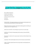 Six Sigma Black Belt - Fundamentals of Lean Six Sigma- &NewLine;Questions with Verified ANSWERS &lpar;Guaranteed Success&rpar;