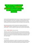 BIO 331 Exam 3 QUESTIONS AND VERIFIED CORRECT ANSWERS GRADED A&plus; -LATEST 2026-2027- 100- GUARANTEED PASS&period;docx&NewLine;&NewLine;