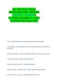 Bio 331 Exam Solved QUESTIONS AND VERIFIED CORRECT ANSWERS GRADED A&plus; -LATEST 2026-2027- 100- GUARANTEED PASS&period;docx&NewLine;&NewLine;