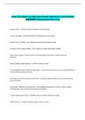 Lean Six-sigma Certification Exam- Questions with Verified &NewLine;ANSWERS &lpar;Guaranteed Success&rpar;