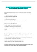Six Sigma Black Belt Session 12 Exam- Questions with &NewLine;Verified ANSWERS &lpar;Guaranteed Success&rpar; 