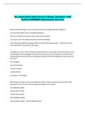 Six Sigma Black Belt Session 6 Exam- Questions with &NewLine;Verified ANSWERS &lpar;Guaranteed Success&rpar; 