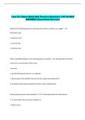 Lean Six Sigma Black Belt Practice Questions with Verified &NewLine;ANSWERS &lpar;Guaranteed Success&rpar; 