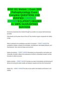  Bio 331 Exam Solved &semi;BIOD 331 MODULE 1 &lpar;2026&rpar; &semi;BIO 331 Exam REVIEW&semi;&lpar;BIOD 331&rpar; 3&period;5&colon; Immunodeficiency Exam &semi;BI 331 Exam 2- quizzes QUESTIONS AND VERIFIED CORRECT ANSWERS GRADED A&plus; -LATEST 2026-2027- 100- GUARANTEED PASS&period;docx