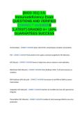&lpar;BIOD 331&rpar; 3&period;5 Immunodeficiency Exam QUESTIONS AND VERIFIED CORRECT ANSWERS GRADED A&plus; -LATEST 2026-2027- 100- GUARANTEED PASS&period;docx&NewLine;&NewLine;