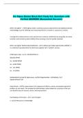 Six Sigma Master Black Belt Study Set- Questions with &NewLine;Verified ANSWERS &lpar;Guaranteed Success&rpar; 