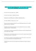 SSGI Lean Six Sigma Black Belt - Set One Exam- Questions &NewLine;with Verified ANSWERS &lpar;Guaranteed Success&rpar; 