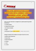 NCC EFM Certification Exam&colon; Comprehensive Prep & Verified Solutions &lpar;2026&sol;2027&rpar;