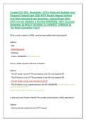 Zscaler EDU 200 - Essentials - ZDTA Study set Updated most &NewLine;Frequent Tested Exam 2026 WITH Recent Newest Verified &NewLine;And Well Analyzed Exam Questions  &lpar;Actual Exam 2026&NewLine;2027&rpar; Correct Detailed & Verified ANSWERS &lpar;100&percnt; Accurate &NewLine;Solutions&rpar; ALREADY GRADED 