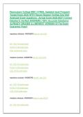 Rasmussen College MDC 3 FINAL Updated most Frequent &NewLine;Tested Exam 2026 WITH Recent Newest Verified And Well &NewLine;Analyzed Exam Questions  &lpar;Actual Exam 2026-2027&rpar; Correct &NewLine;Detailed & Verified ANSWERS &lpar;100&percnt; Accurate Solutions&rpar; &NewLine;ALREADY GRADED A&plus;&vert;&vert;NEWEST VERS