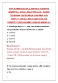 ABYC MARINE ELECTRICAL CERTIFICATION EXAM PREP 2026 &ndash; 200&plus; REAL TEST QUESTIONS & VERIFIED ANSWERS&NewLine;&NewLine;