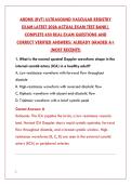 ARDMS RVT EXAM PREP 2026 &ndash; 200&plus; REAL TEST QUESTIONS & VERIFIED ANSWERS &vert; PASS THE REGISTERED VASCULAR TECHNOLOGIST CERTIFICATION&NewLine;&NewLine;