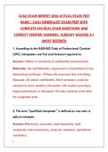 CASLI EXAM PREP 2026 &ndash; 200&plus; REAL TEST QUESTIONS & VERIFIED ANSWERS &vert; PASS THE INTERPRETER CERTIFICATION&NewLine;&NewLine;