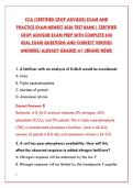 CCA EXAM PREP 2026 &ndash; 200&plus; REAL TEST QUESTIONS & VERIFIED ANSWERS &vert; PASS THE CERTIFIED CROP ADVISER EXAM&NewLine;&NewLine;