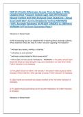 NUR 212 Health Differences Across The Life Span 2 FINAL &NewLine;Updated most Frequent Tested Exam 2026 WITH Recent &NewLine;Newest Verified And Well Analyzed Exam Questions  &lpar;Actual &NewLine;Exam 2026-2027&rpar; Correct Detailed & Verified ANSWERS &NewLine;&lpar;100&percnt; Accurate Solutions&rpar; ALRE