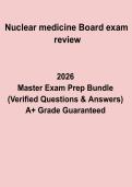 Nuclear Medicine Board Exam Review 2026 &vert; Complete NMTCB Practice Questions&comma; Answers & Study Guide