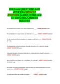 NEIEP 200 EXAM QUESTIONS AND VERIFIED CORRECT ANSWERS GRADED A&plus; -LATEST 2026-2027- 100- GUARANTEED PASS&period;docx&NewLine;&NewLine;