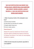 MACS 609 CERTIFICATION EXAM &lpar;2026&rpar; &ndash; COMPLETE TEST BANK WITH 200&plus; Q&AS & DETAILED RATIONALES