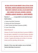 NC REAL ESTATE EXAM &lpar;2026&rpar; &ndash; COMPLETE TEST BANK WITH 550&plus; Q&AS & DETAILED RATIONALES