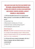 NSG 6440 EXAM &lpar;2026&rpar; &ndash; COMPLETE TEST BANK WITH 200&plus; Q&AS & DETAILED RATIONALES
