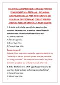 OKLAHOMA DENTISTRY JURISPRUDENCE EXAM &lpar;2026&rpar; &ndash; COMPLETE TEST BANK WITH 200&plus; Q&AS & DETAILED RATIONALES