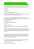 Pharmacology HESI V2 Preparation exam with &NewLine;questions and answers latest 2026&sol;2027 RATED A&plus;