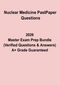 Nuclear Medicine Past Paper Questions 2026 &vert; NMTCB Previous Exam Papers&comma; Answers & Revision Guide